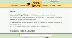 Desktop Screenshot of ferme-meyer-wioland.fr